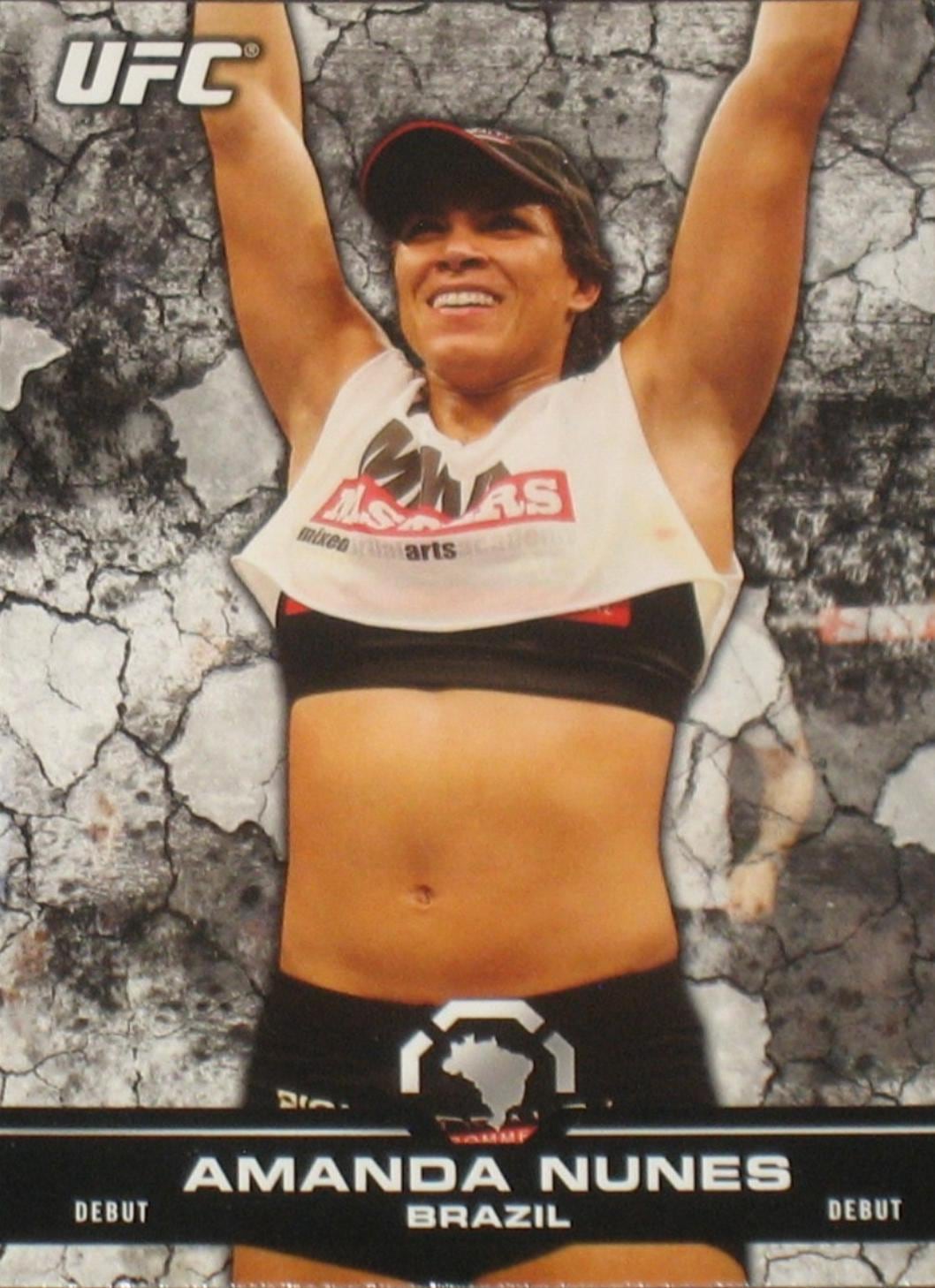 2013 Topps UFC Bloodlines #63 Amanda Nunes — front