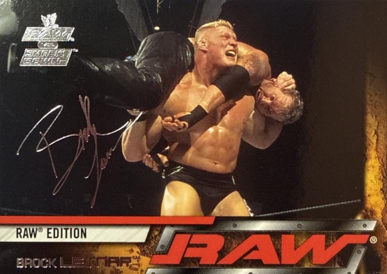 Brock Lesnar's Rookie Card Is a WWE Card