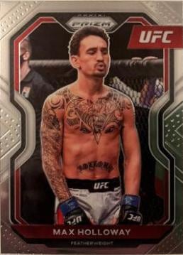 2021 Panini Prizm UFC #77 Max Holloway — front