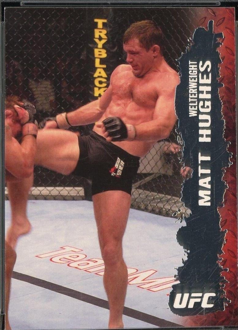 2009 Topps UFC Round 2 #27 Matt Hughes — front