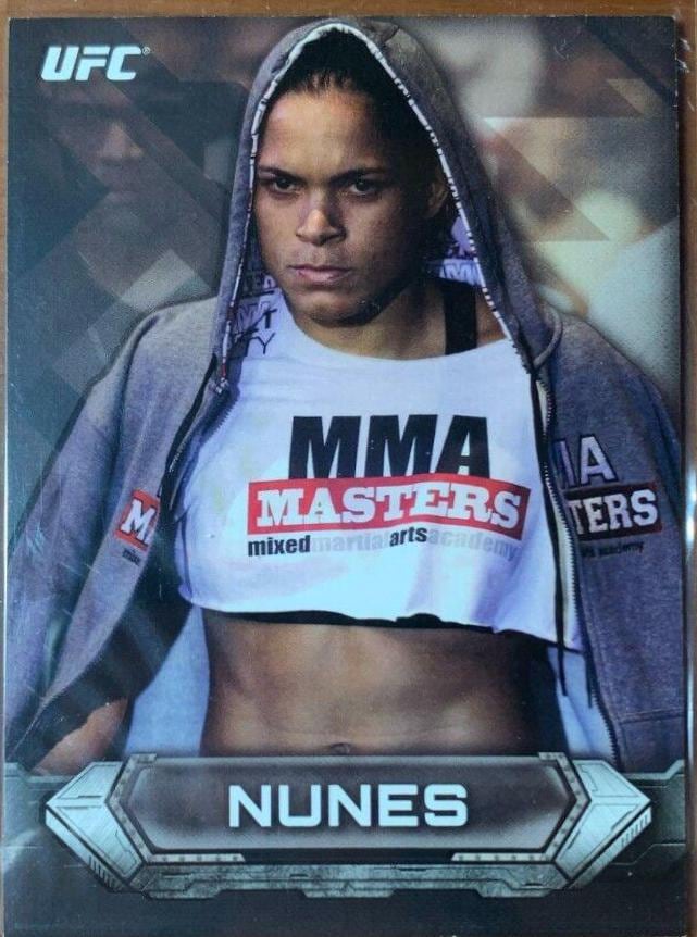 2014 Topps UFC Knockout #93 Amanda Nunes — front