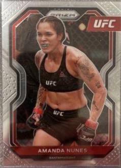 2021 Panini Prizm UFC #66 Amanda Nunes — front