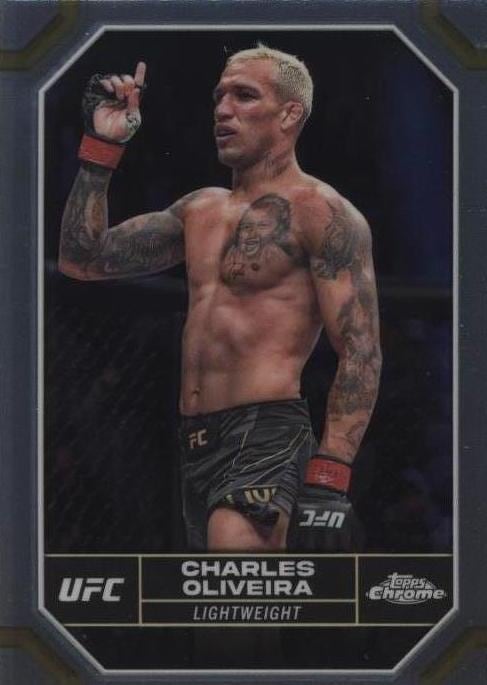 2024 Topps Chrome UFC #42 Charles Oliveira — front