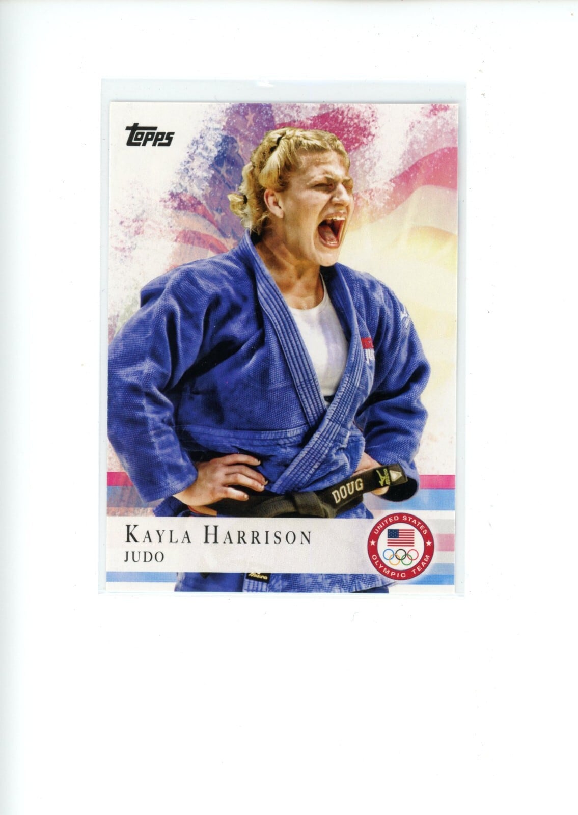 2012 Topps U.S. Olympic Team & Hopefuls #13 Kayla Harrison — front