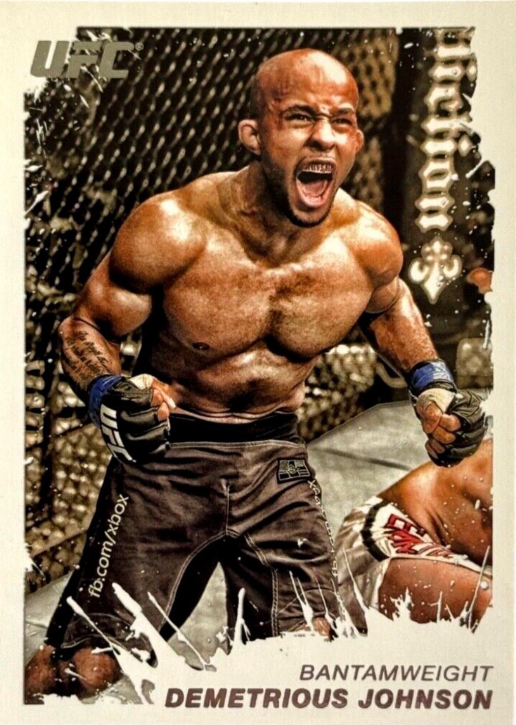 2011 Topps UFC Moment of Truth #201 Demetrious Johnson — front