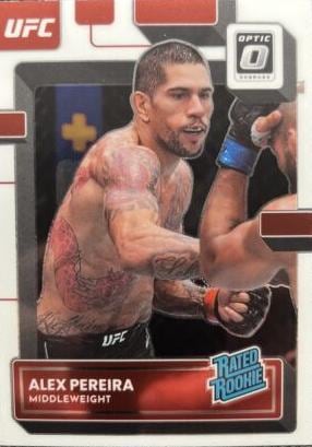 2023 Donruss Optic UFC #108 — Alex Pereira — front