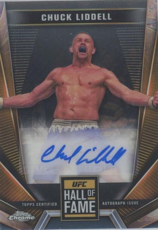 2024 Topps Chrome UFC #HFA-CLI Chuck Liddell — front