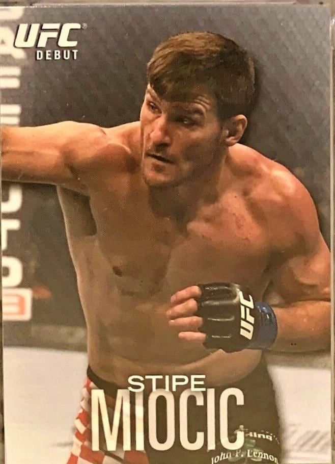 2012 Topps UFC Knockout #91 Stipe Miocic — front