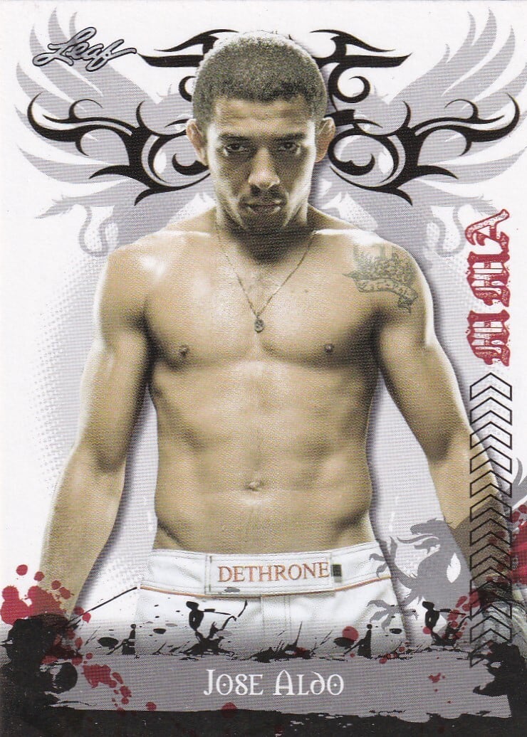 2010 Leaf MMA #83 Jose Aldo — front
