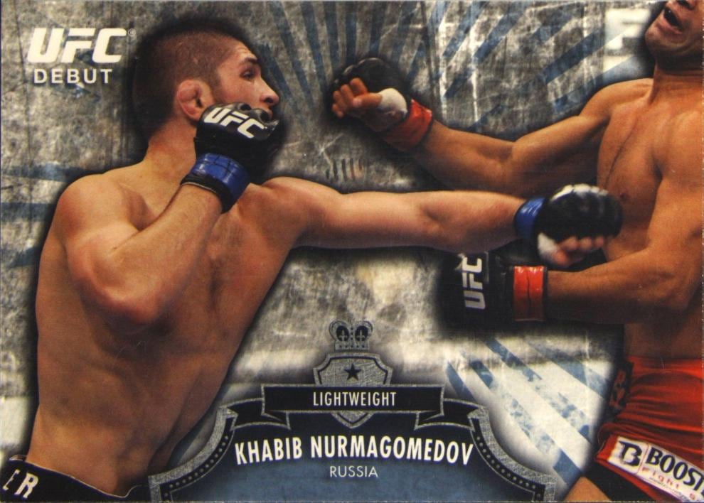 2012 Topps UFC Bloodlines #12 Khabib Nurmagomedov — front