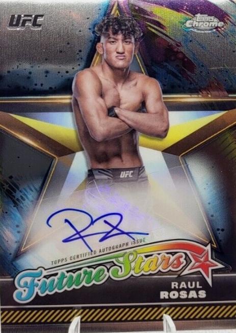 2024 Topps Chrome UFC #FSA-RRO Raul Rosas Jr. — front