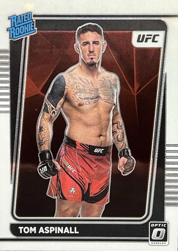 2022 Donruss Optic UFC #120 Tom Aspinall — front