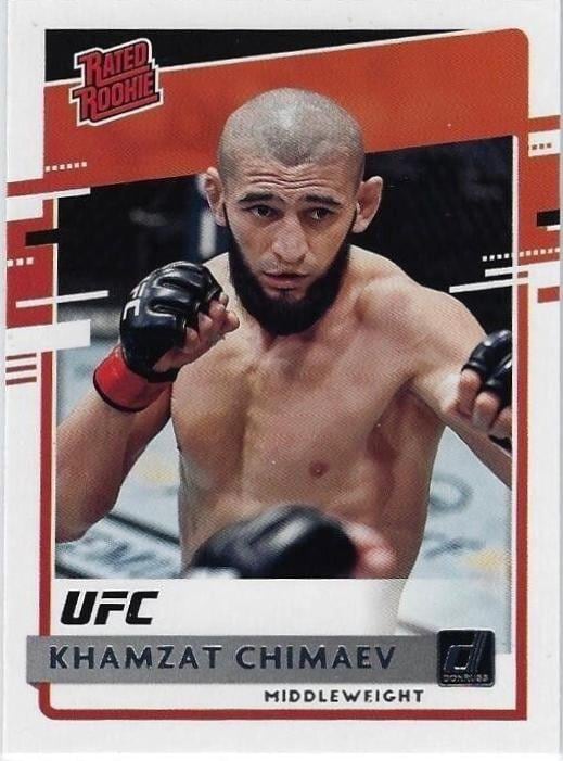 2021 Panini Chronicles UFC #25 Khamzat Chimaev — front