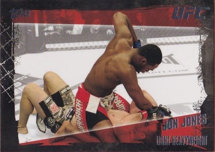 2010 Topps UFC (Series 4) #49 Jon Jones — front