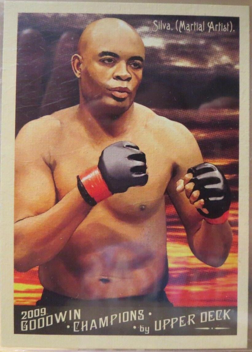 2009 Upper Deck Goodwin Champions #53 — Anderson Silva — front