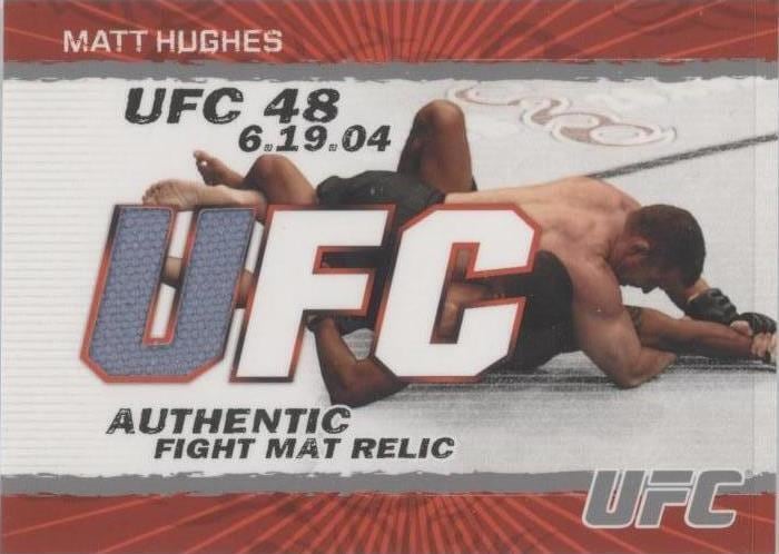 2009 Topps UFC Round 2 #FM-MH Matt Hughes — front