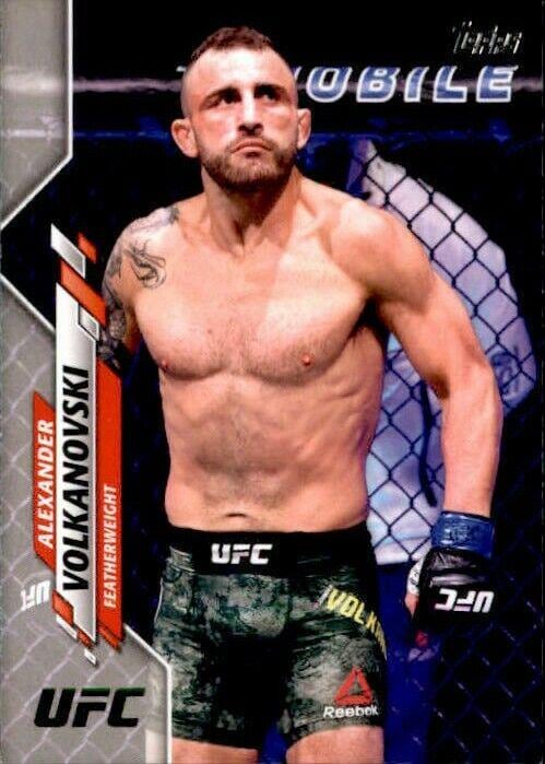 2020 Topps UFC #48 Alexander Volkanovski — front