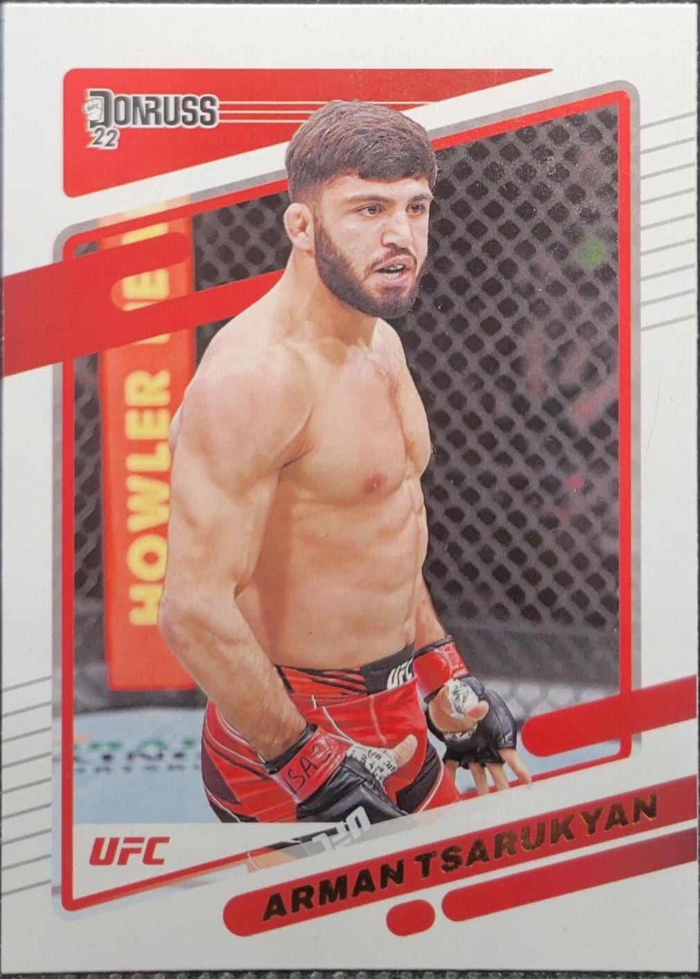 2022 Donruss UFC #170 Arman Tsarukyan — front