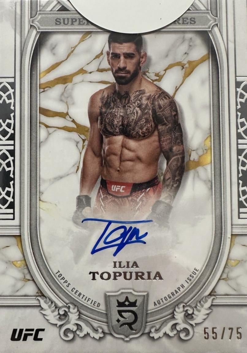 2024 Topps Royalty UFC #SS-ITA Ilia Topuria — front