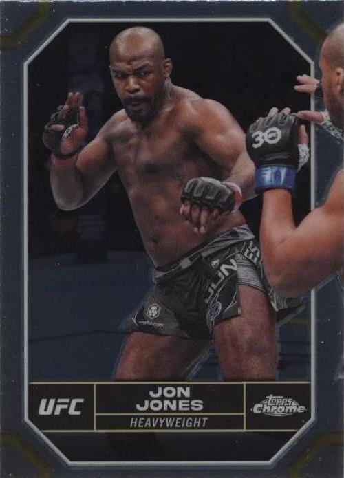 2024 Topps Chrome UFC #97 — Jon Jones — front