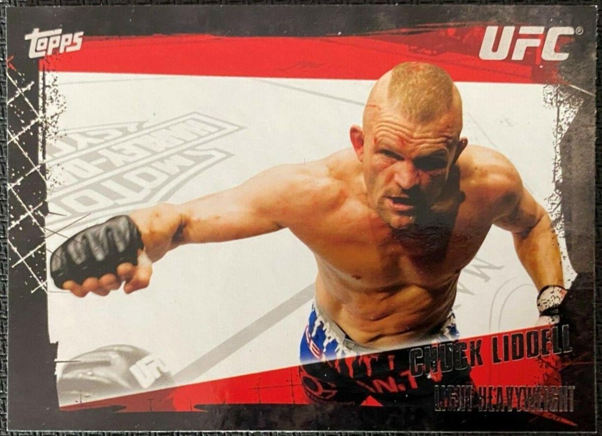 2010 Topps UFC (Series 4) #47a Chuck Liddell — front