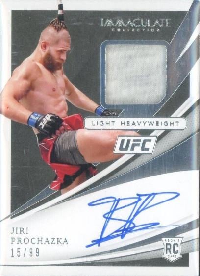2021 Panini Immaculate Collection UFC #106 Jiri Prochazka — front