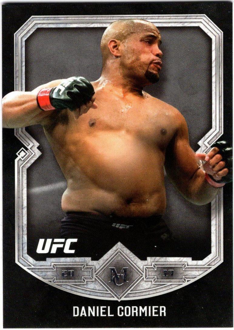 2017 Topps Museum Collection UFC #12 Daniel Cormier — front