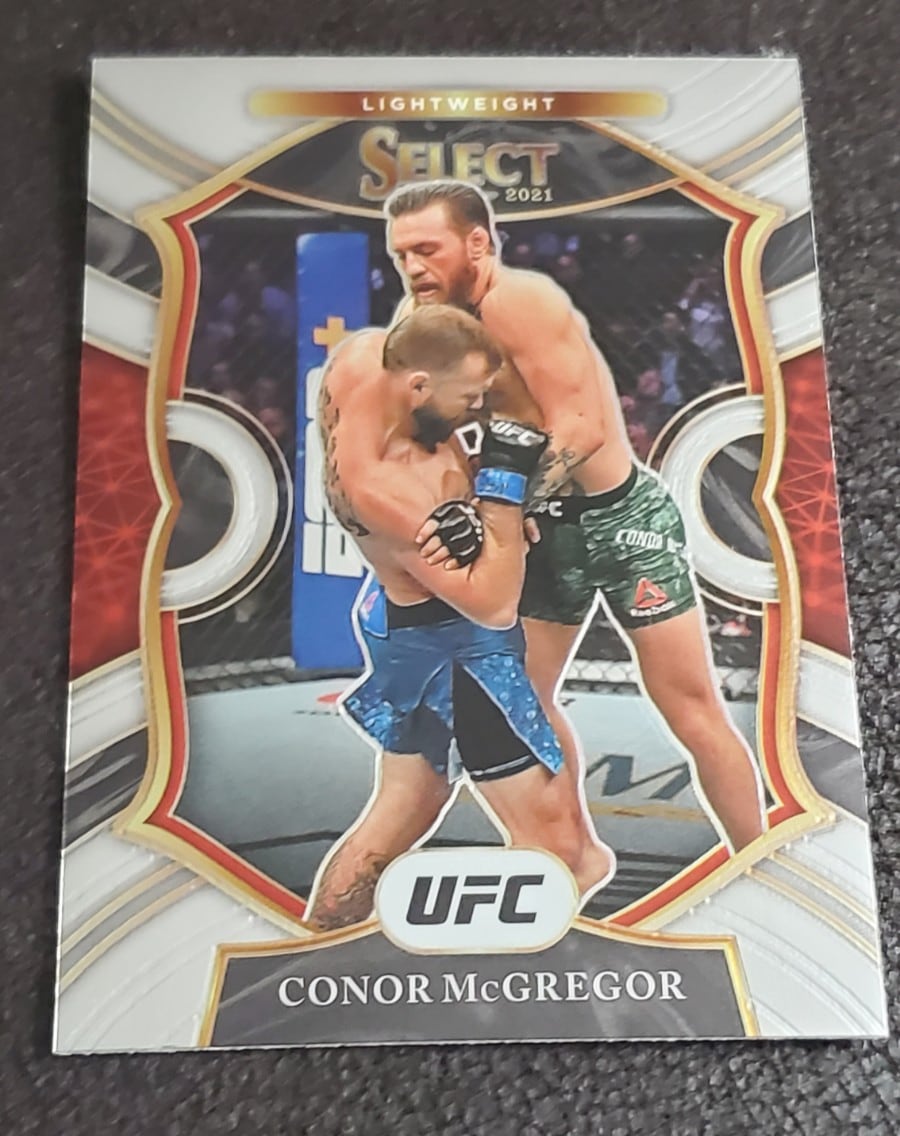 2021 Panini Select UFC #40 Conor McGregor — front