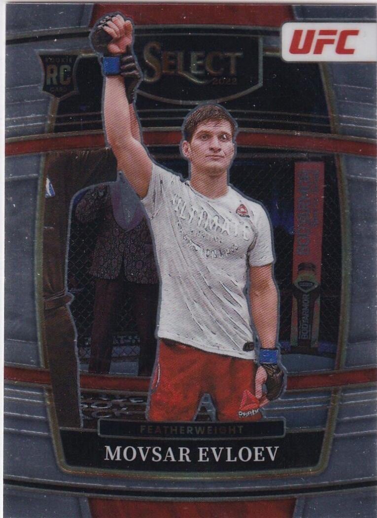 2022 Panini Select UFC #43 Movsar Evloev — front
