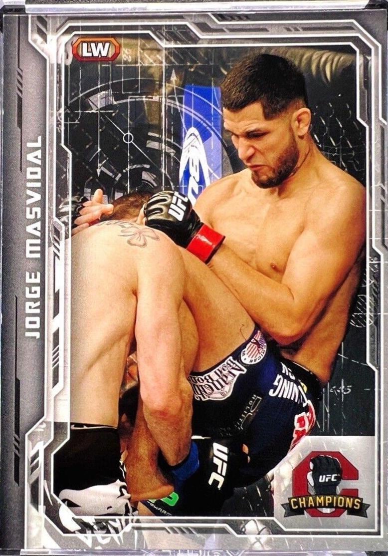 2014 Topps UFC Champions #129 Jorge Masvidal — front