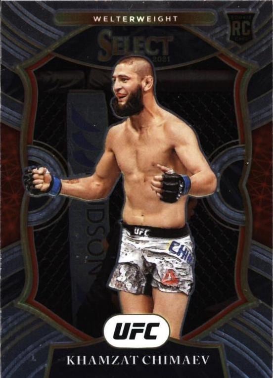 2021 Panini Select UFC #57 Khamzat Chimaev — front