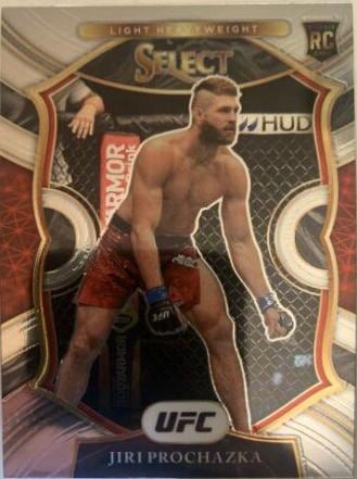 2021 Panini Select UFC #35 Jiri Prochazka — front