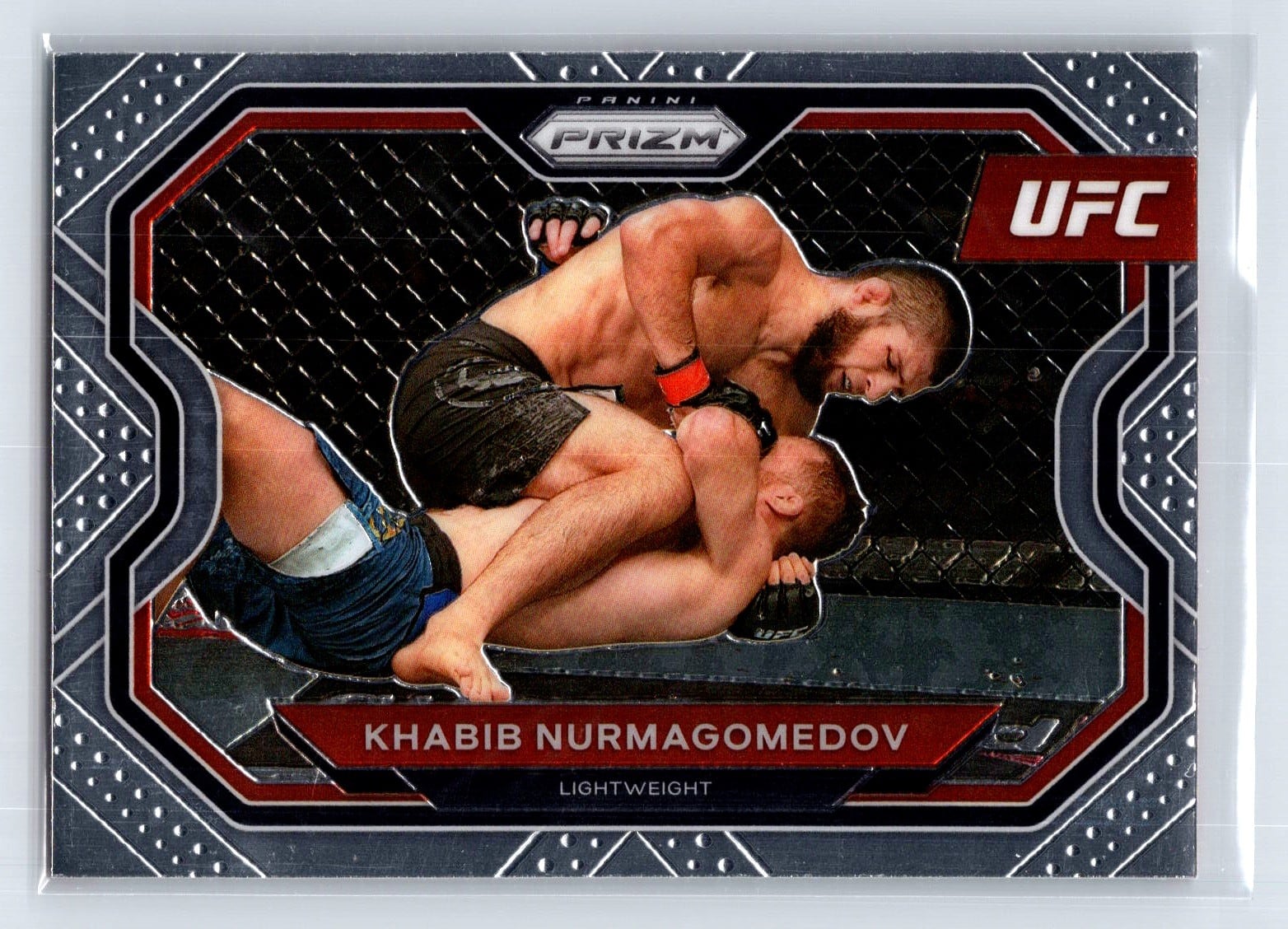 2021 Panini Prizm UFC #181 Khabib Nurmagomedov — front