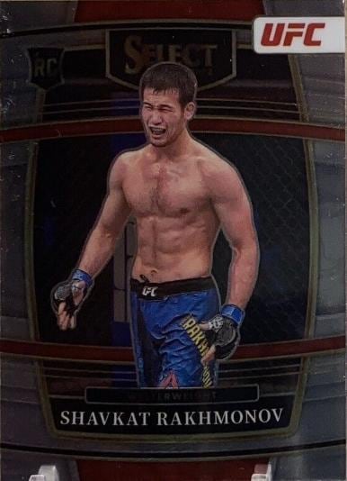 2022 Panini Select UFC #84 Shavkat Rakhmonov — front