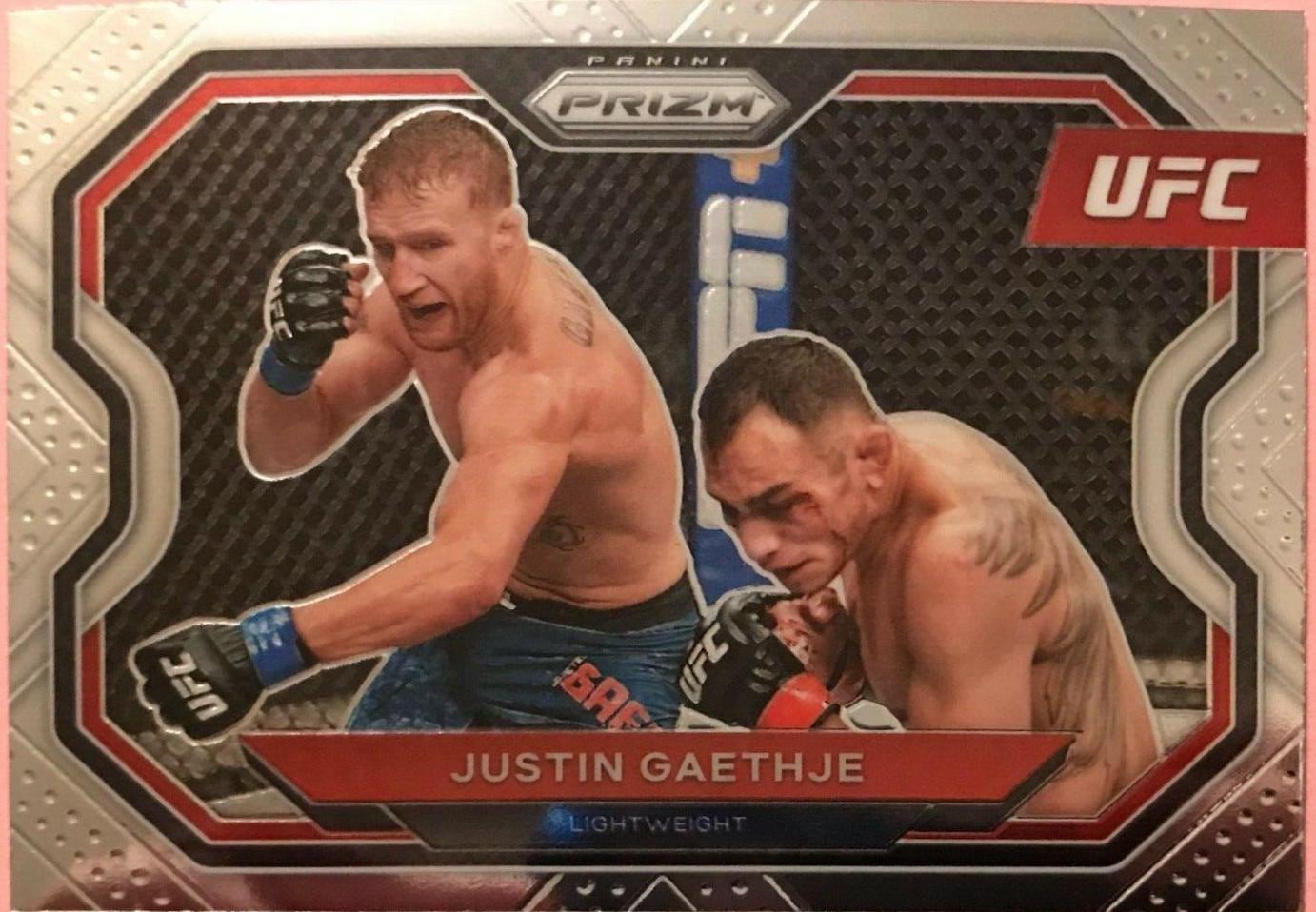 2021 Panini Prizm UFC #141 Justin Gaethje — front