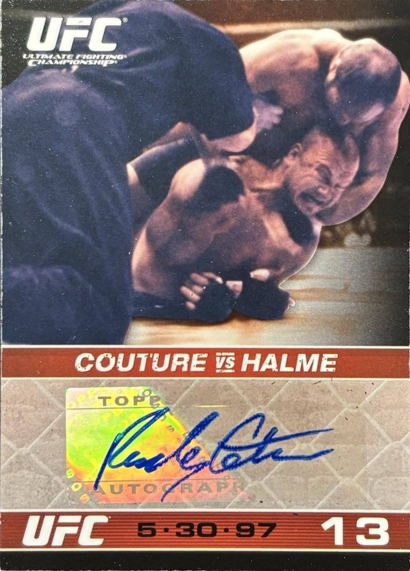 2009 Topps UFC Round 1 #A-RC Randy Couture — front