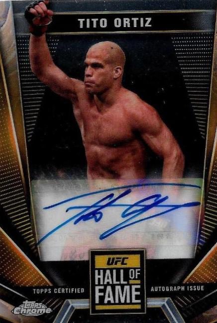 2024 Topps Chrome UFC #HFA-TOR Tito Ortiz — front