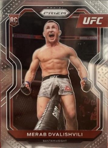 2021 Panini Prizm UFC #87 Merab Dvalishvili — front