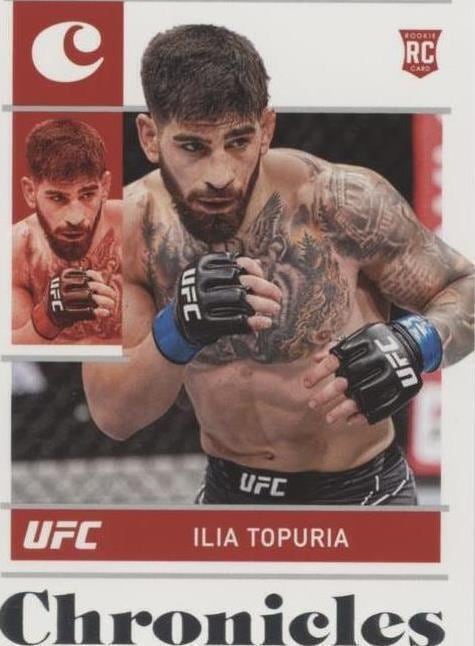 2022 Panini Chronicles UFC #82 Ilia Topuria — front