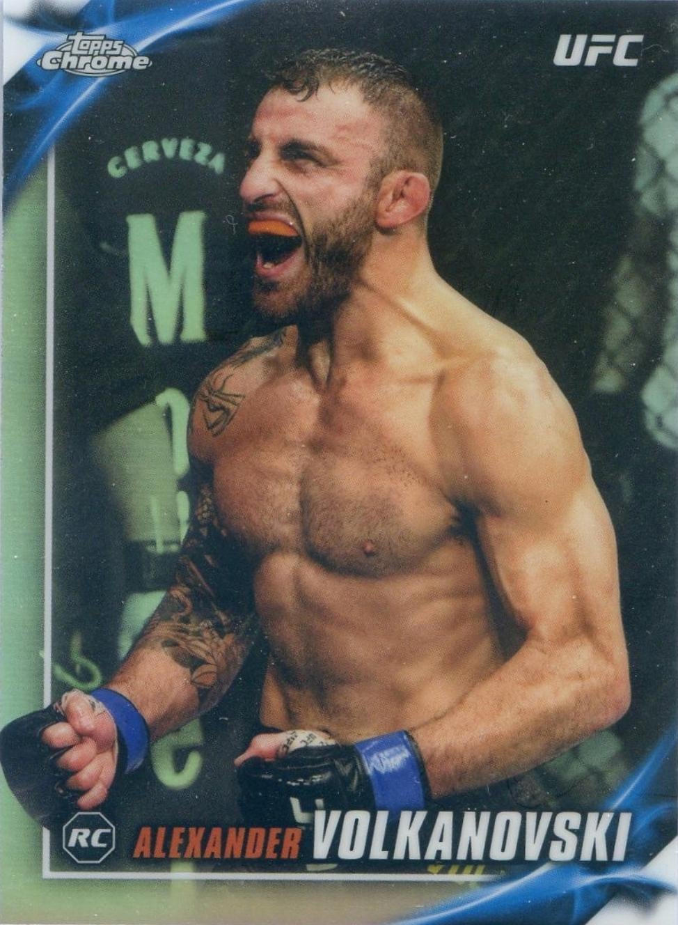 2019 Topps Chrome UFC #UFCK-AV Alexander Volkanovski — front