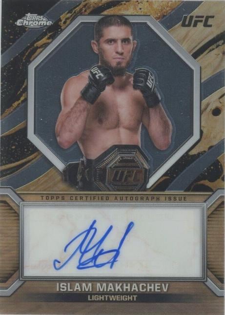 2024 Topps Chrome UFC #MOC-IMA — Islam Makhachev — front