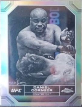 2024 Topps Chrome UFC #56 — Daniel Cormier — Negative parallel, front