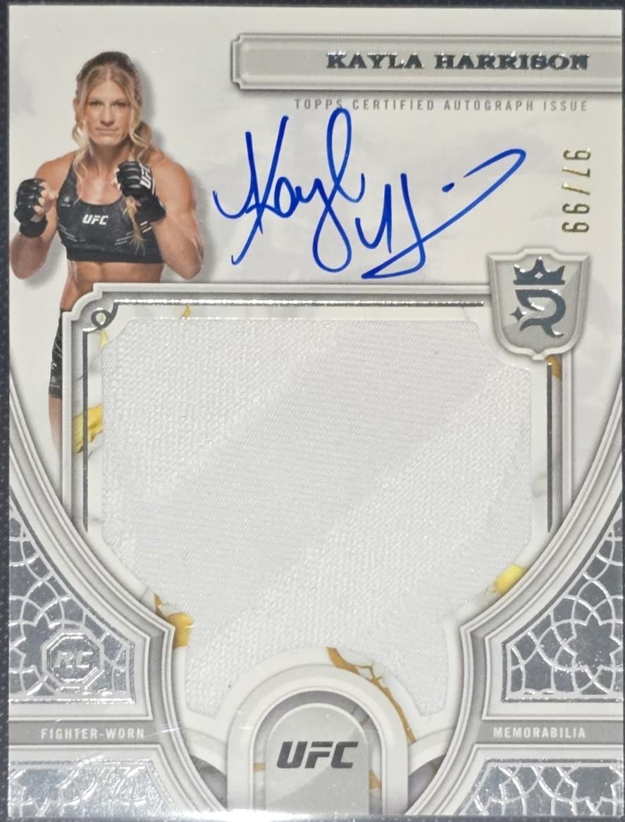 2024 Topps Royalty UFC #RRA-KHN Kayla Harrison — front