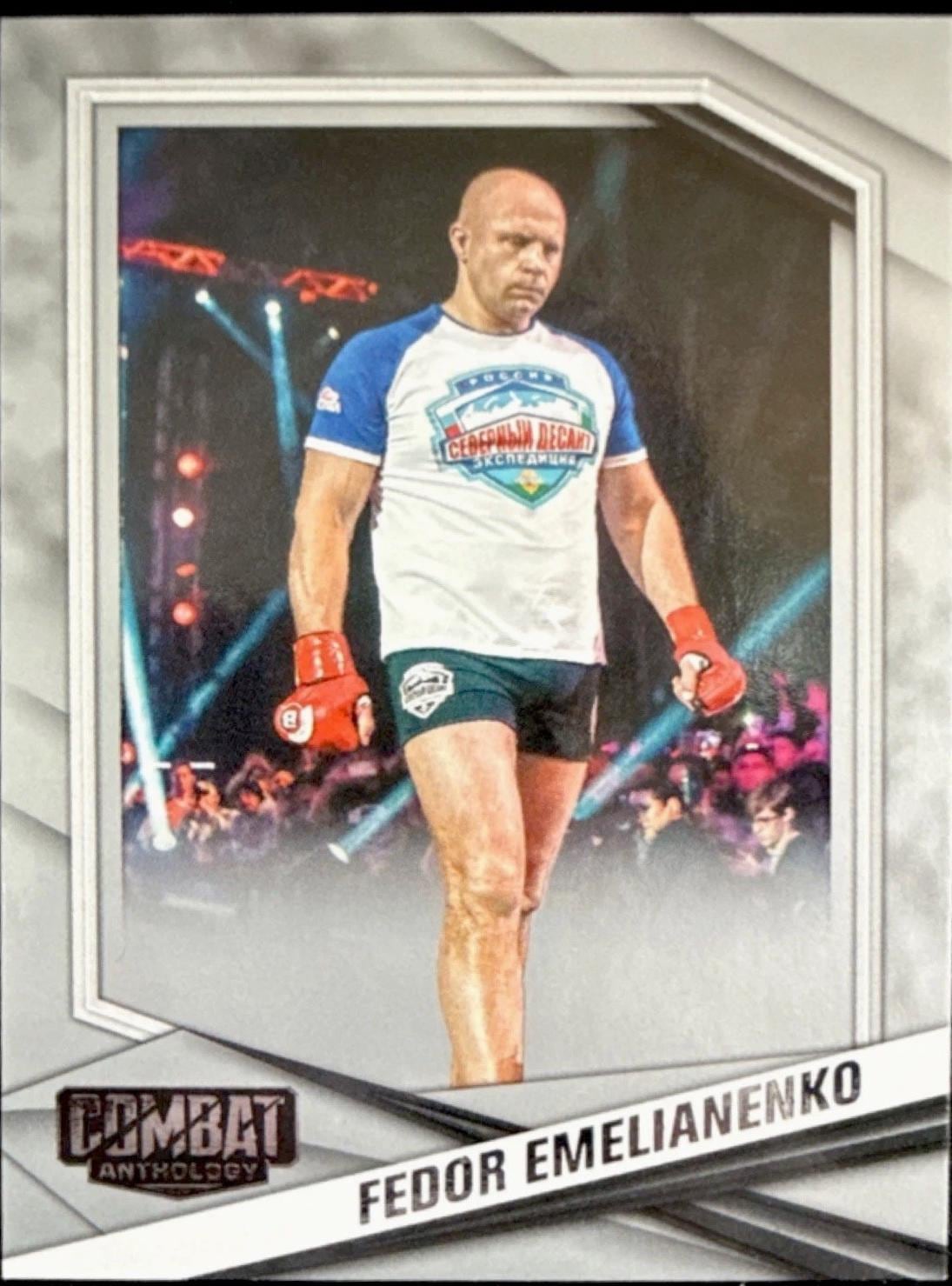 2025 Panini Combat Anthology #30 — Fedor Emelianenko — front