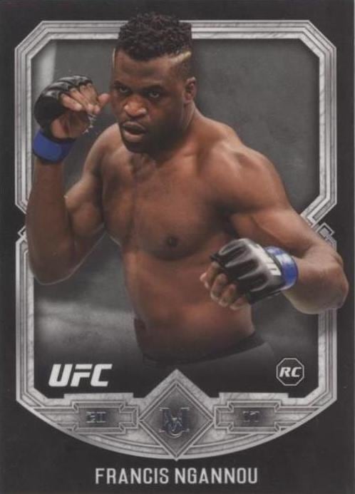 2017 Topps Museum Collection UFC #13 Francis Ngannou — front