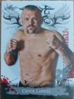 2010 Leaf MMA #25 Chuck Liddell — front