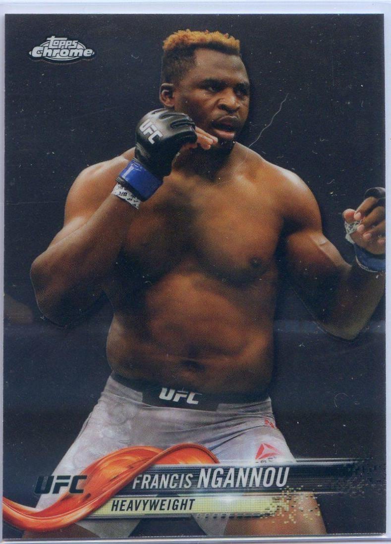 2018 Topps Chrome UFC #32 Francis Ngannou — front