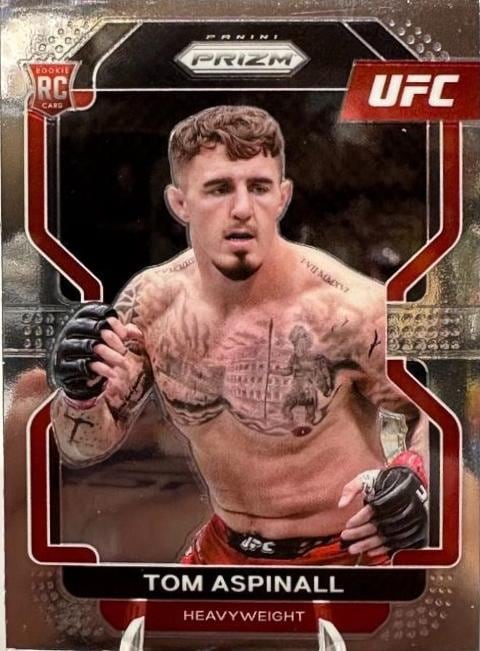 2022 Panini Prizm UFC #134 Tom Aspinall — front