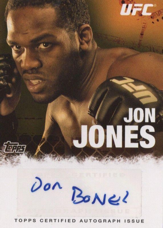 2010 Topps UFC (Series 4) #FA-JJ Jon Jones — front