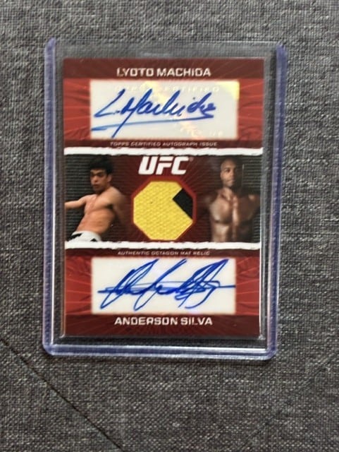 2009 Topps UFC Round 2 #DAMS — Anderson Silva / Lyoto Machida — front